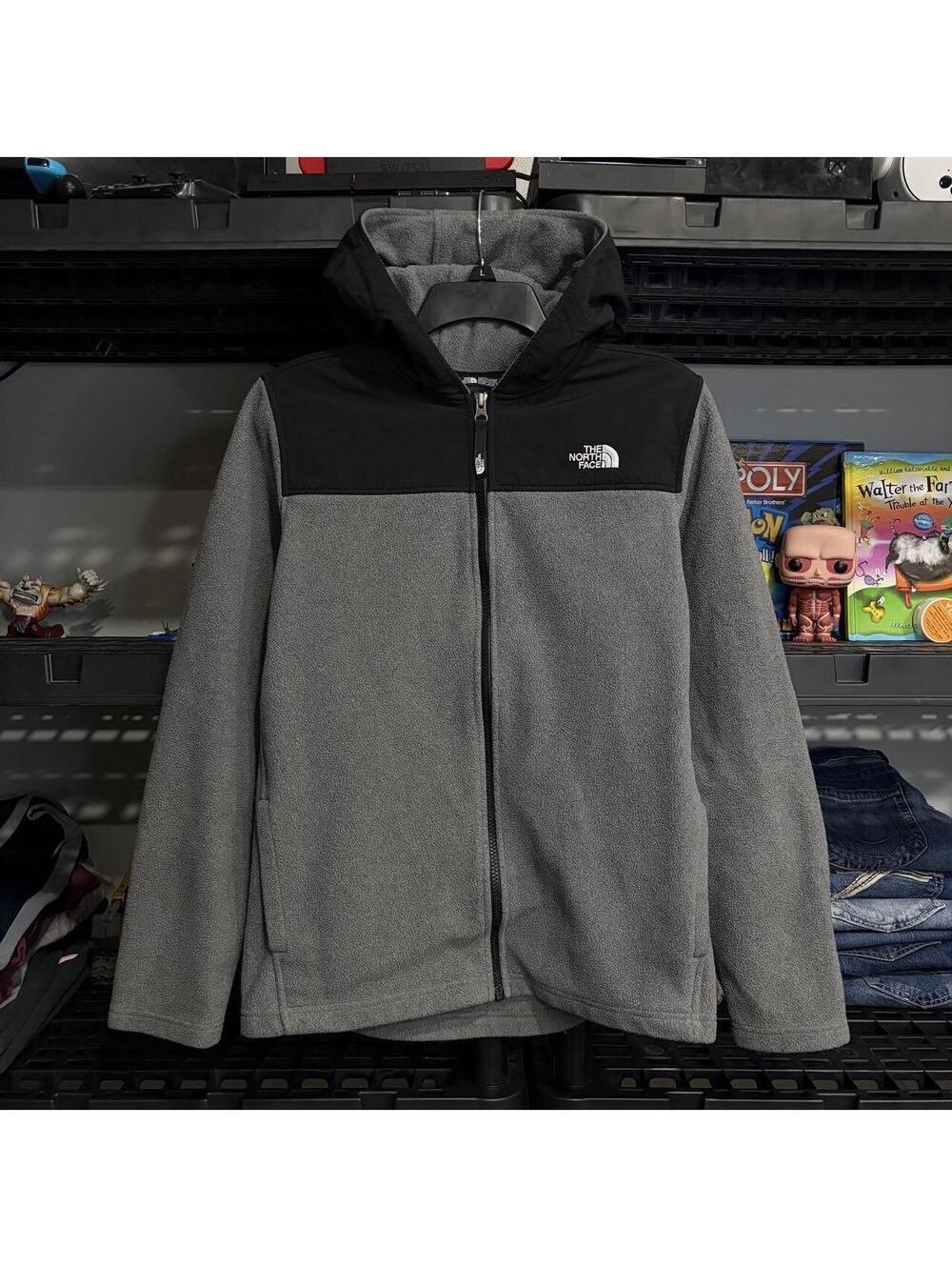 The North Face Youth Denali Hooded Fleece Jacket